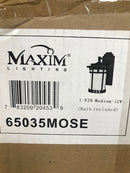 Maxim 65035mo santa barbara 1 light 20" tall led outdoor wall sconce - sienna