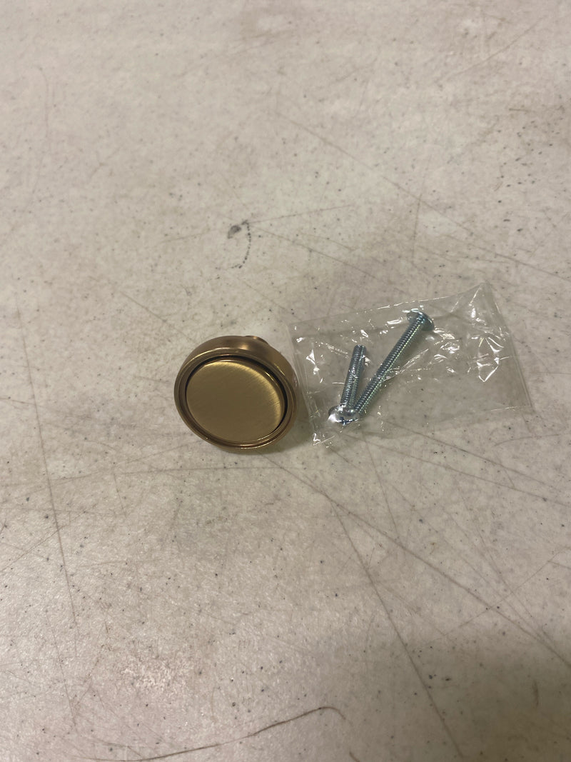 Amerock BP36857CZ Destine 1-3/8 Inch Mushroom Cabinet Knob - Champagne Bronze