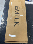 Emtek 1L1A11MB Sandcast Bronze Door Configuration 1 or 6 Keyed Entry Multi Point Trim with American Cylinder Below Handle - Medium Bronze