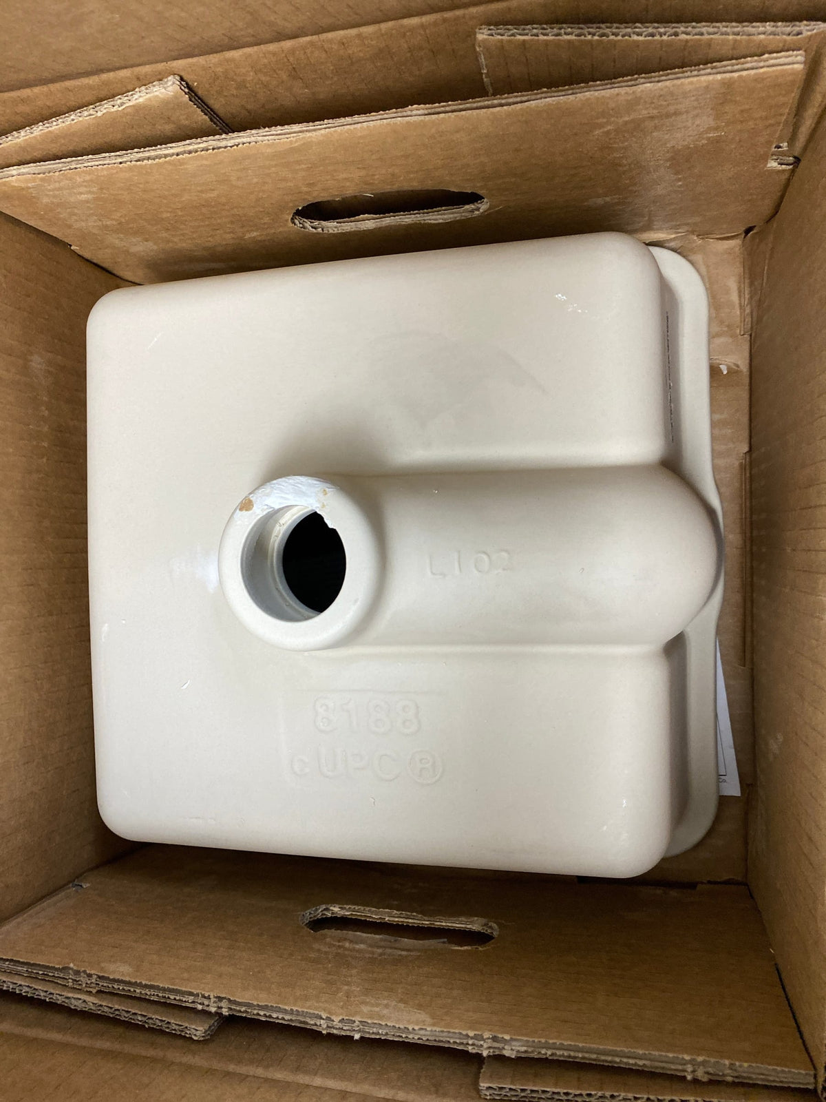 Kohler K8188-96 Verticyl 13-1/16" Square Vitreous China Undermount Bathroom Sink with Overflow Drain - Biscuit