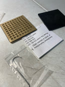 Newport Brass 233-401-10 Decorative Drains 4" Square Shower Drain Grid - Satin Bronze (PVD)