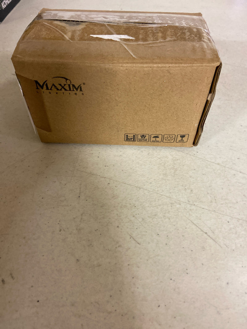 Maxim PathPath 4W 1 LED Step Light 5 Inches Wide by 3 inches high with Black Finish