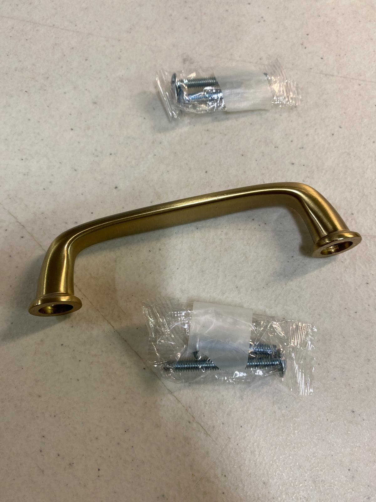 Amerock BP53702CZ Kane 3-3/4 Inch Center to Center Handle Cabinet Pull - Champagne Bronze