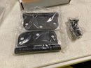 Emtek 94033US19 3.5" x 3.5" Ball Bearing 5/8" Radius Corners Mortise Hinge - Pair - Flat Black