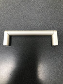 Alno A2904-35-MN Alta Moda 3-1/2" Center to Center Modern Ribbed Round Cabinet Handle / Drawer Pull - Made in Italy - Matte Nickel