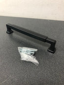 Amerock BP36889FB Stature 6-5/16 Inch Center to Center Handle Cabinet Pull - Matte Black