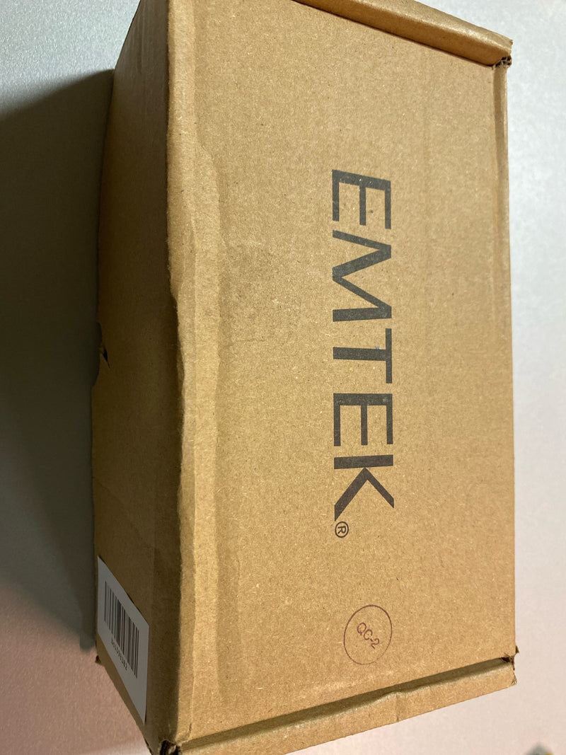 Emtek 8455US10B Low Profile Style Brass Modern Single Cylinder Deadbolt - Oil Rubbed Bronze