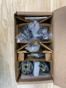 Baldwin PSCONCRR112 Contemporary Passage Door Knob with Round Rose - Venetian Bronze