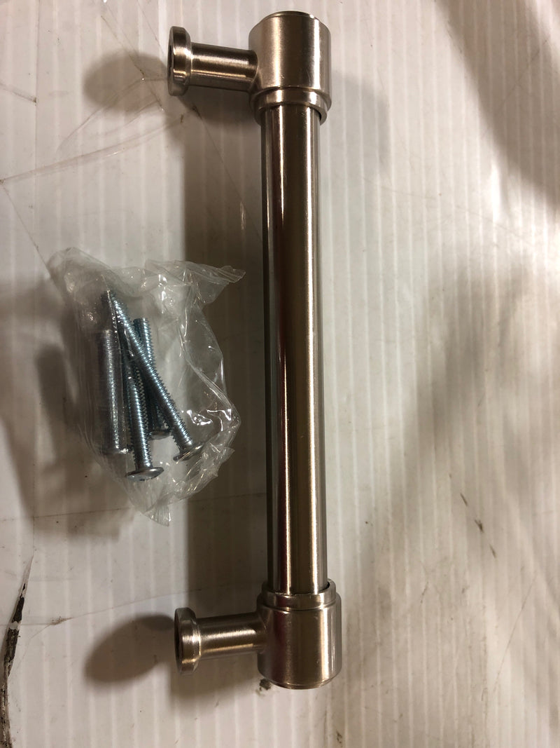 Amerock BP37464G10 Faircrest 5-1/16 Inch Center to Center Smooth Bar Cabinet Pull - Satin Nickel