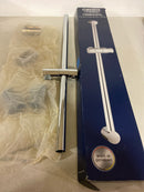 Grohe 27521000 New Tempesta Cosmopolitan 24" Slide Bar with Adjustable Hand Shower Bracket - Starlight Chrome