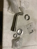 Delta Trinsic Wall Mount Bathroom Faucet 2 Hole, Brushed Nickel Bathroom Sink Faucet for Vanity, Stainless T3559LF-SSWL