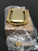 Baldwin 0105.044 Tahoe Style Solid Brass Door Knocker - Lifetime PVD Satin Brass