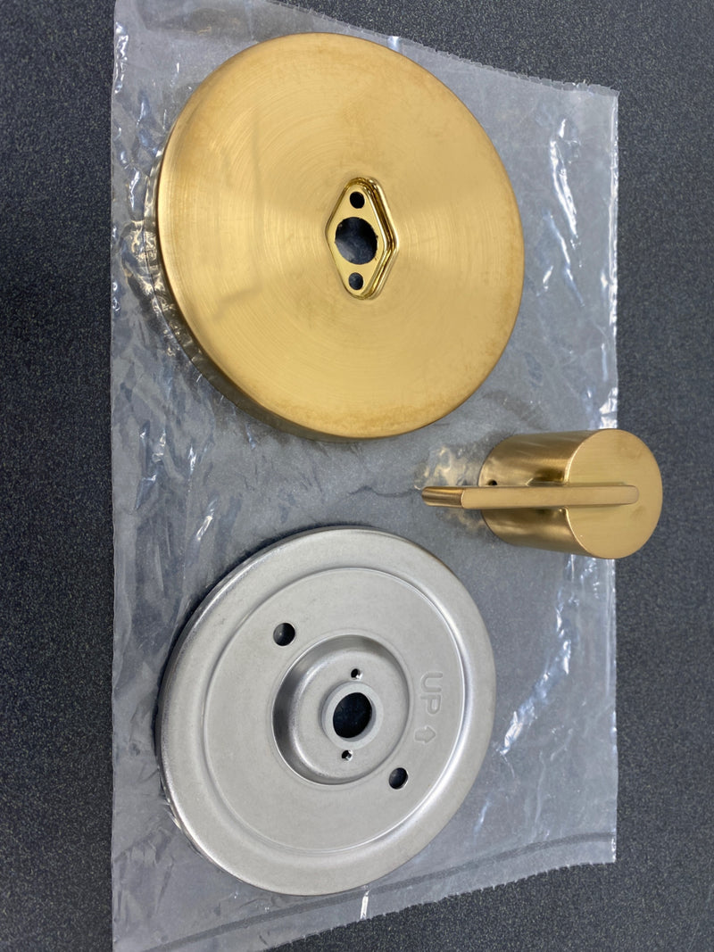 Moen UT4620BG Cia Single Handle 2, 3 or 6 Function M-CORE Diverter Valve Trim - Less Rough-In Valve - For 2 or 3 Devices - Brushed Gold