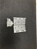 Deltana S44R4BB26D 4" x 4" Ball Bearing 1/4" Radius Corners Mortise Hinge - Pair - Brushed Chrome