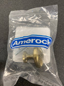 Amerock BP36613BBZ Crawford 1-3/8 Inch Mushroom Cabinet Knob - Golden Champagne