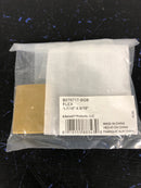 Belwith Keeler B076717-BGB Flex 1-7/16" Wide Modern Curved Block Cabinet Knob / Drawer Knob - Brushed Golden Brass