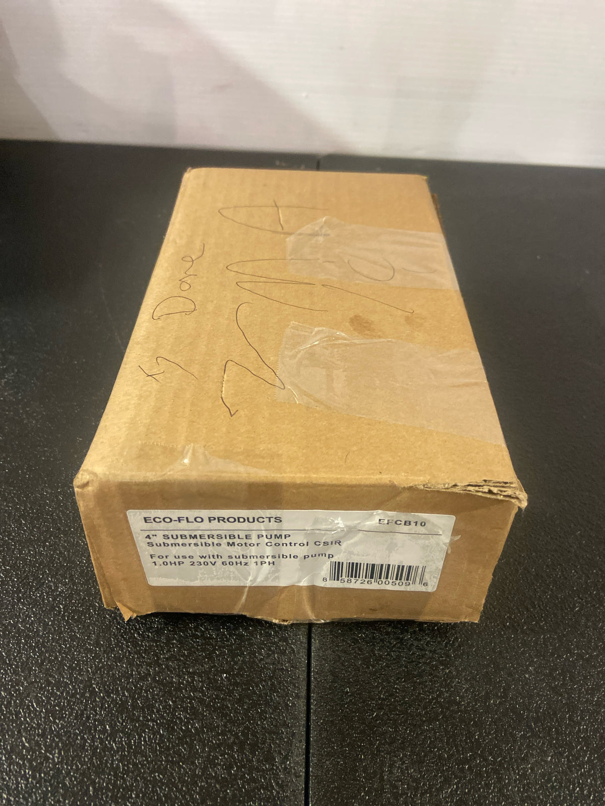 Eco-Flo 1 HP Control Box