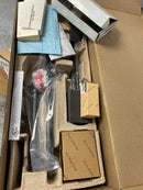 Baldwin 6977112LENT Minneapolis Left Handed Full Plate Single Cylinder Keyed Entry Mortise Handleset Trim from the Estate Collection - Venetian Bronze