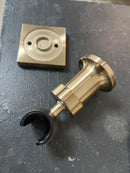 Delta Faucet U4010-CZ-PK Square Wall Mount Bracket, Champagne Bronze