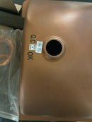 Signature Hardware 419413 20" Copper Rectangular Undermount Bathroom Sink - Antique Copper Patina