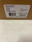 Kwikset 200BL266ALRC Balboa Polished Chrome Passage Door Handle for Hall or Closet