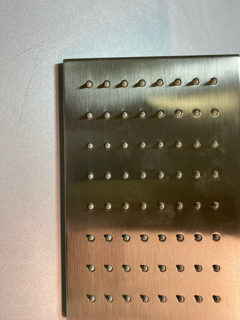 Delta RP91363SSPR Vero 1-Spray Patterns 1.75 GPM 8.69 in. Wall Mount Fixed Shower Head in Lumicoat Stainless