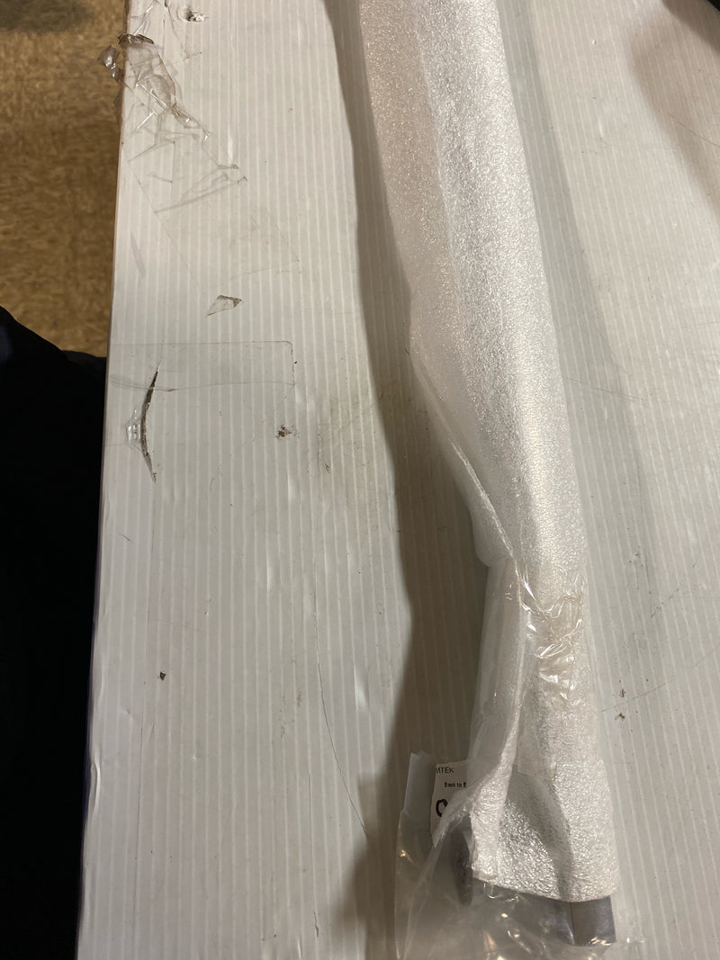 Emtek BTB87002US26 Freestone 18 Inch Center to Center Appliance Pull Set from the Urban Modern Collection - Back to Back Mounting - Polished Chrome