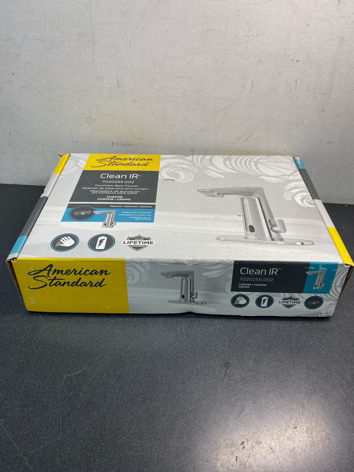 American Standard 7020255.002 Clean-IR 0.5 GPM Single Hole Bathroom Faucet - Polished Chrome