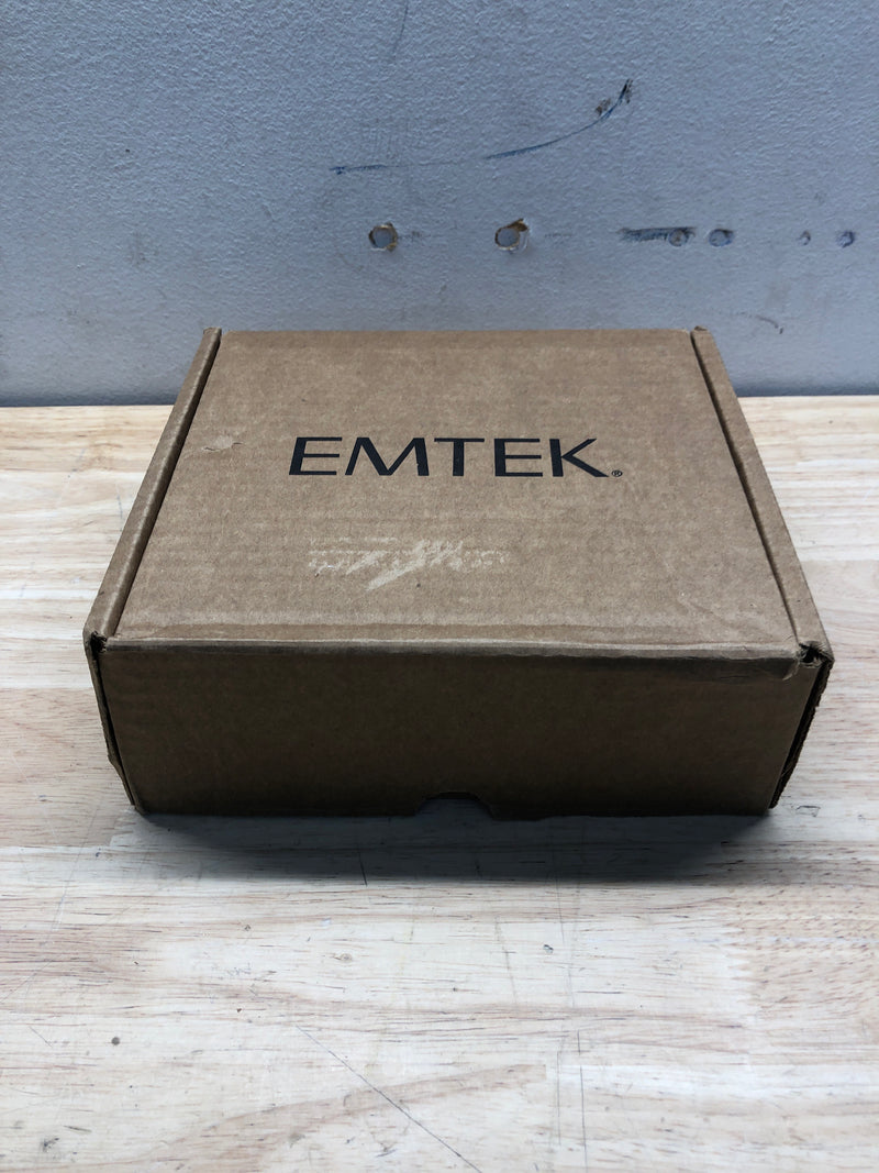 Emtek 5050HECUS4LH Hercules Left Handed Non-Turning Two-Sided Dummy Door Lever Set with Square Rose from the Brass Modern Collection - Satin Brass