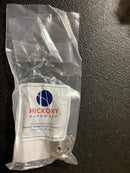 Hickory hardware P710-SNW Tranquility 1-1/4 in. Satin Nickel/White Cabinet Knob