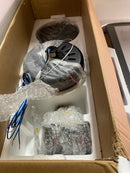 Kichler 330243SBK Lucian II 60 in. Indoor Satin Black Downrod Mount Ceiling Fan with Pull Chain for Bedrooms or Living Rooms