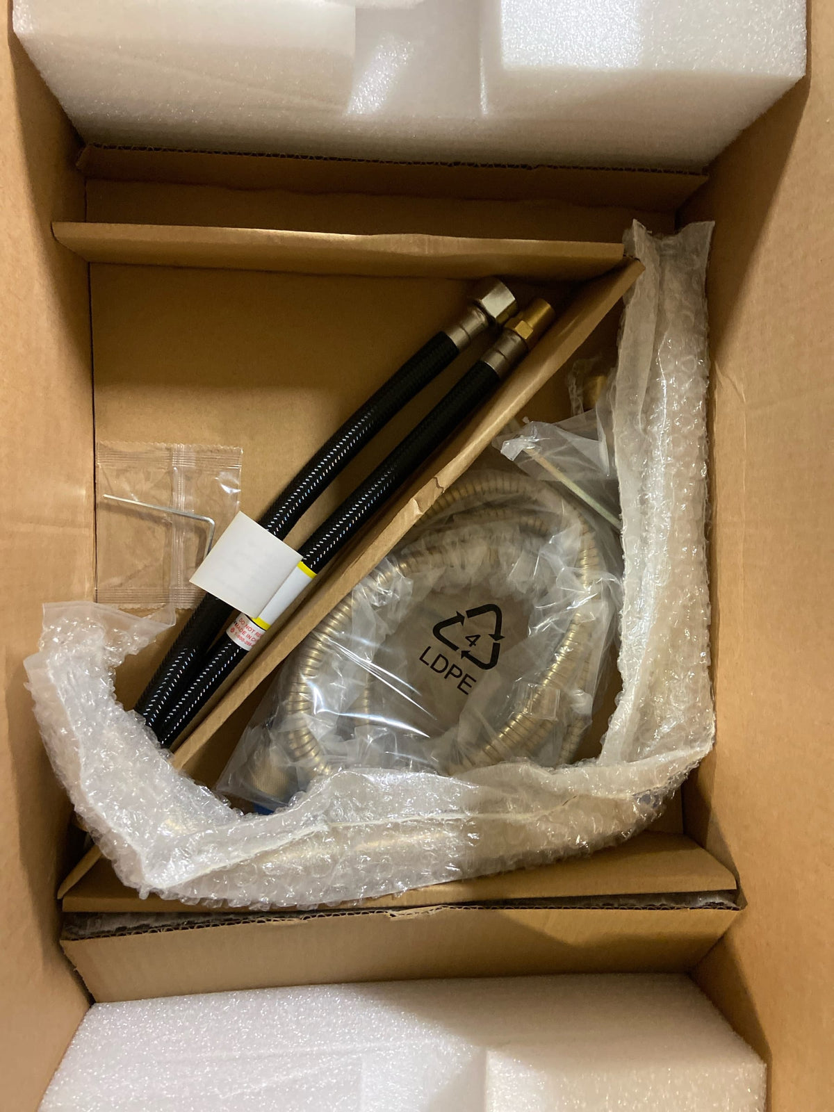 Jacuzzi PT62818 Contento Floor Mounted Tub Filler with Built-In Diverter - Includes Hand Shower - Brushed Bronze