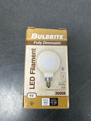 4W LED G16 3000K FILAMENT E12 MILKY