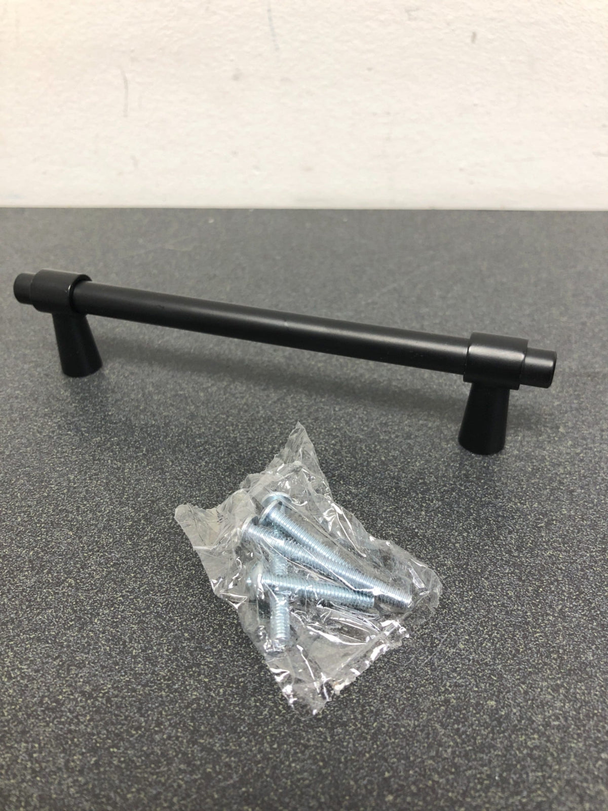 Amerock BP36859FB Destine 5-1/16 Inch Center to Center Bar Cabinet Pull - Matte Black