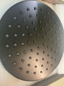Brizo 81398-BL-2.5 Essential 2.5 GPM 10" Single Function Metal Raincan Shower Head - Matte Black