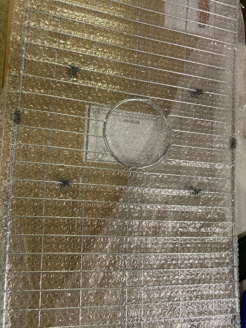 Alfi brand ABGR33S ABGR33S 30.88 in. Grid Kitchen Sink ABF3318S in Brushed Stainless Steel