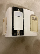 Leviton DVS05-1LZ 5 Amp Single Pole or 3-Way Decora Vacancy Motion Sensor In-Wall Switch, Manual-On , White/Ivory/Light Almond DVS05-1LZ