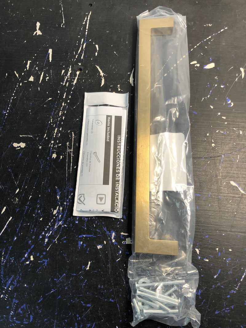 Amerock BP54045CZ Monument 12 Inch Center to Center Handle Appliance Pull - Champagne Bronze