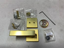 Kwikset 973SALSQT-4 Singapore Dummy Interior Pack - Satin Brass