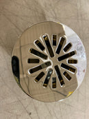 Brizo BT051414-PC 4" Prefab Round Shower Drain - Chrome