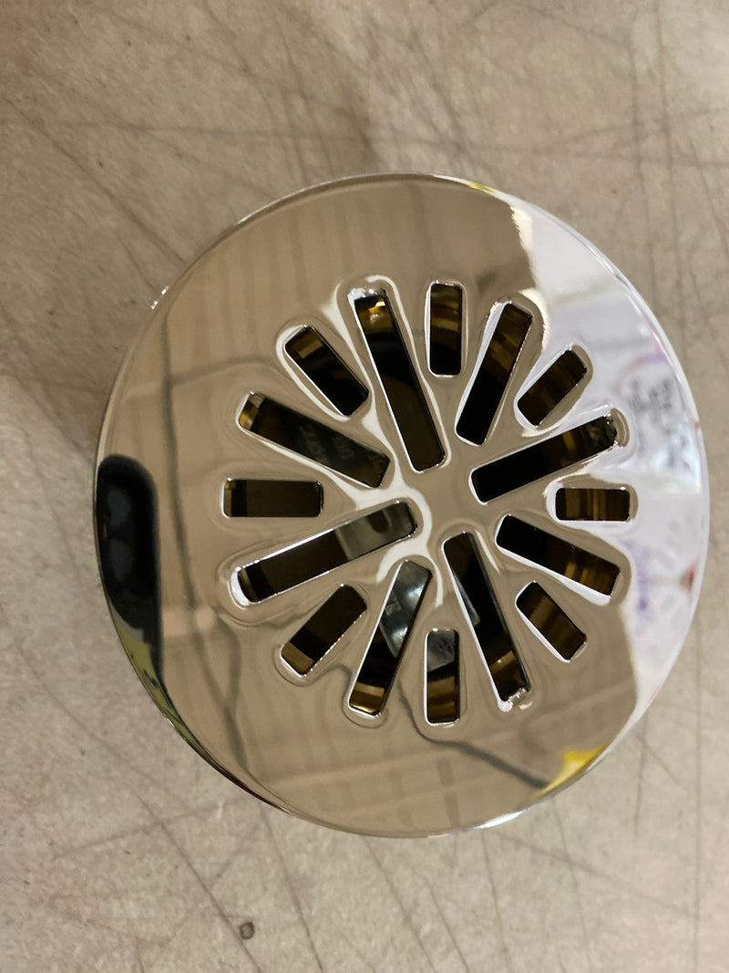 Brizo BT051414-PC 4" Prefab Round Shower Drain - Chrome