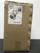 Kichler Avery 5.5-in W 1-Light Brushed Nickel Transitional Wall Sconce