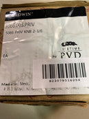 Baldwin 5066003PRIV 5066 Privacy Door Knob Set with 5078 Rose from the Estate Collection - Polished Brass