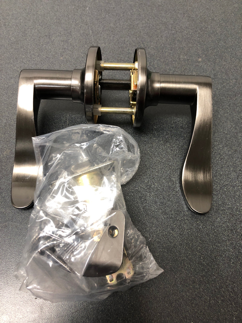 Callan BN5018R Bennett Passage Door Lever Set - Antique Nickel