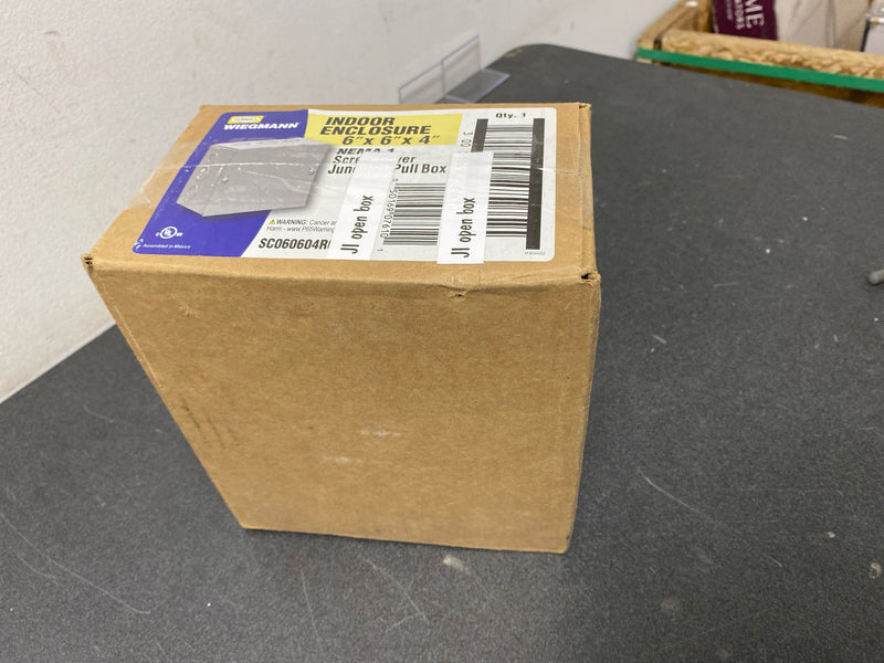 Raco SC060604RC Sc060604Rc Rectangle Steel Weatherproof Screw Cover Pull Box