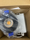 Nora Lighting NM2-2RG4027BB M2 LED Canless Recessed Fixture 2" Adjustable Trim - IC Rated and Airtight - 2700K - 400 Lumens - Black