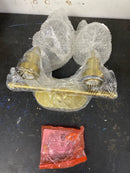 Quorum International 508-2-80 Fort Worth 2 Light 18" Wide Vanity Light - Aged Brass