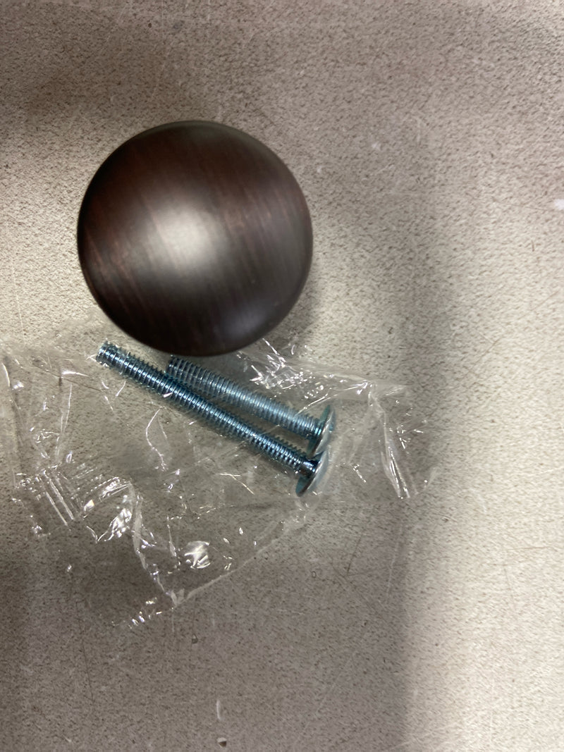 Amerock BP53005ORB Edona 1-1/4 in. (32mm) Traditional Oil Rubbed Bronze Round Cabinet Knob