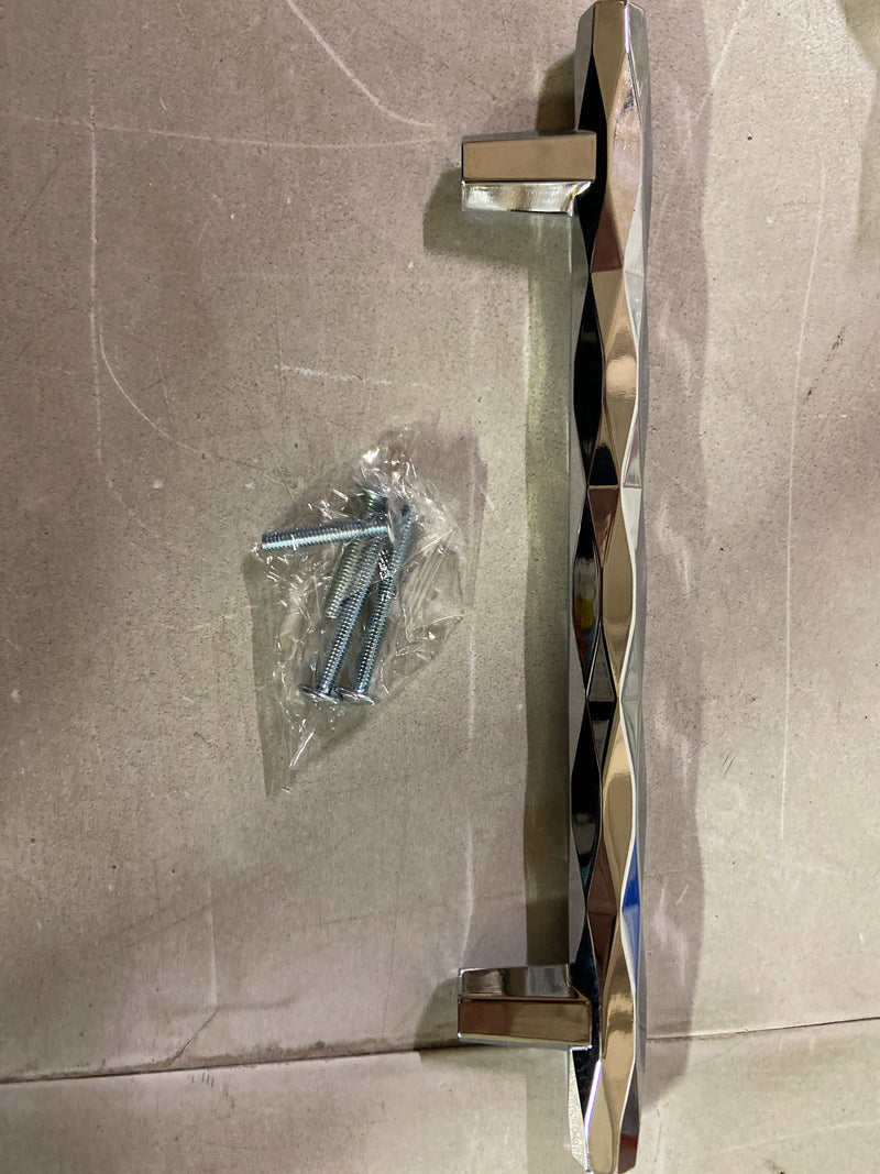 Amerock | Cabinet Pull | Polished Chrome | 6-5/16 inch (160 mm) Center to Center | St. Vincent | 1 Pack | Drawer Pull | Drawer Handle | Cabinet Hardware