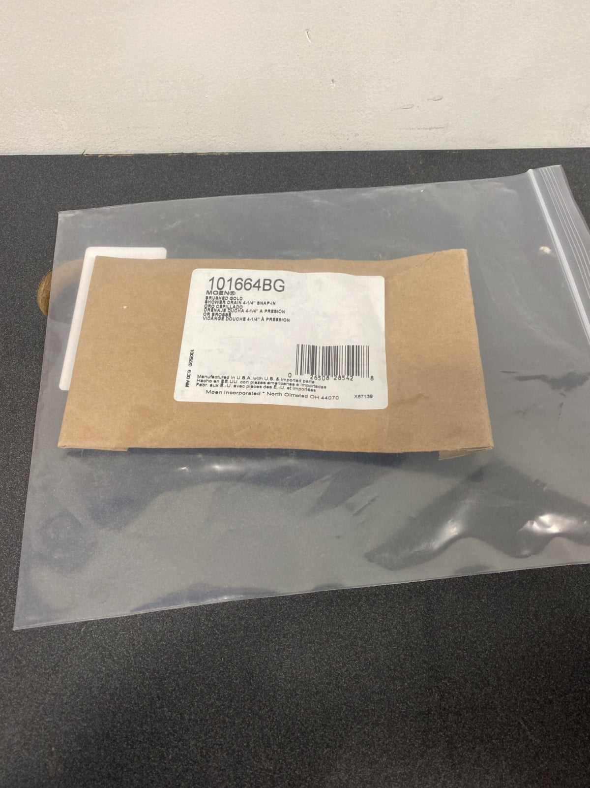 Moen 4-1/4" Round Shower Drain Cover with Exposed Screw Installation